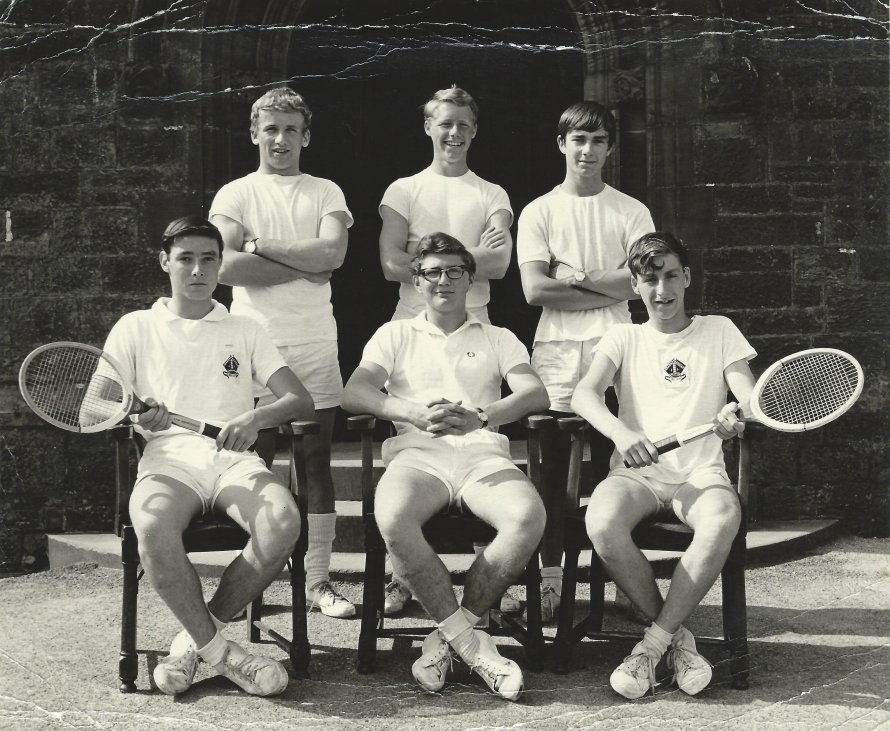 Tennis Team 1968 - From Richard Goss
